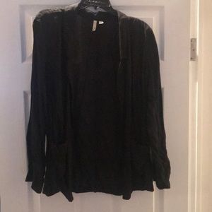 Black lightweight blazer